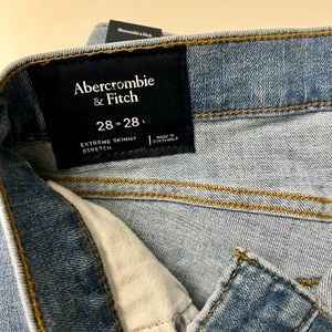 Brand new Abercrombie blue jeans with tag